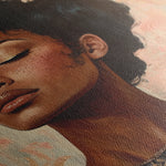 Portrait 176 Canvas Art 18" x 24" / 45 x 60 cm / Black
