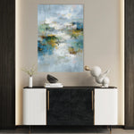 Abstract 1760 Canvas Art 18" x 24" / 45 x 60 cm / Black