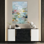 Abstract 1761 Canvas Art 18" x 24" / 45 x 60 cm / Black