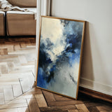 Abstract 1763 Canvas Art 18" x 24" / 45 x 60 cm / Black