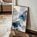 Abstract 1765 Canvas Art 18" x 24" / 45 x 60 cm / Black