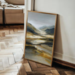 Abstract 1767 Canvas Art 18" x 24" / 45 x 60 cm / Black