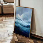 Abstract 1769 Canvas Art 60 x 40 cm / Black