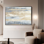 Abstract 177 Canvas Art 18" x 24" / 45 x 60 cm / Black
