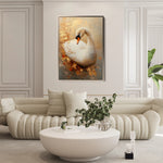 Animals 177 Canvas Art 18" x 24" / 45 x 60 cm / Black