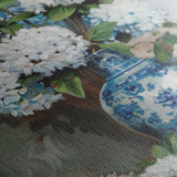 Floral 177 Canvas Art 18" x 24" / 45 x 60 cm / Black