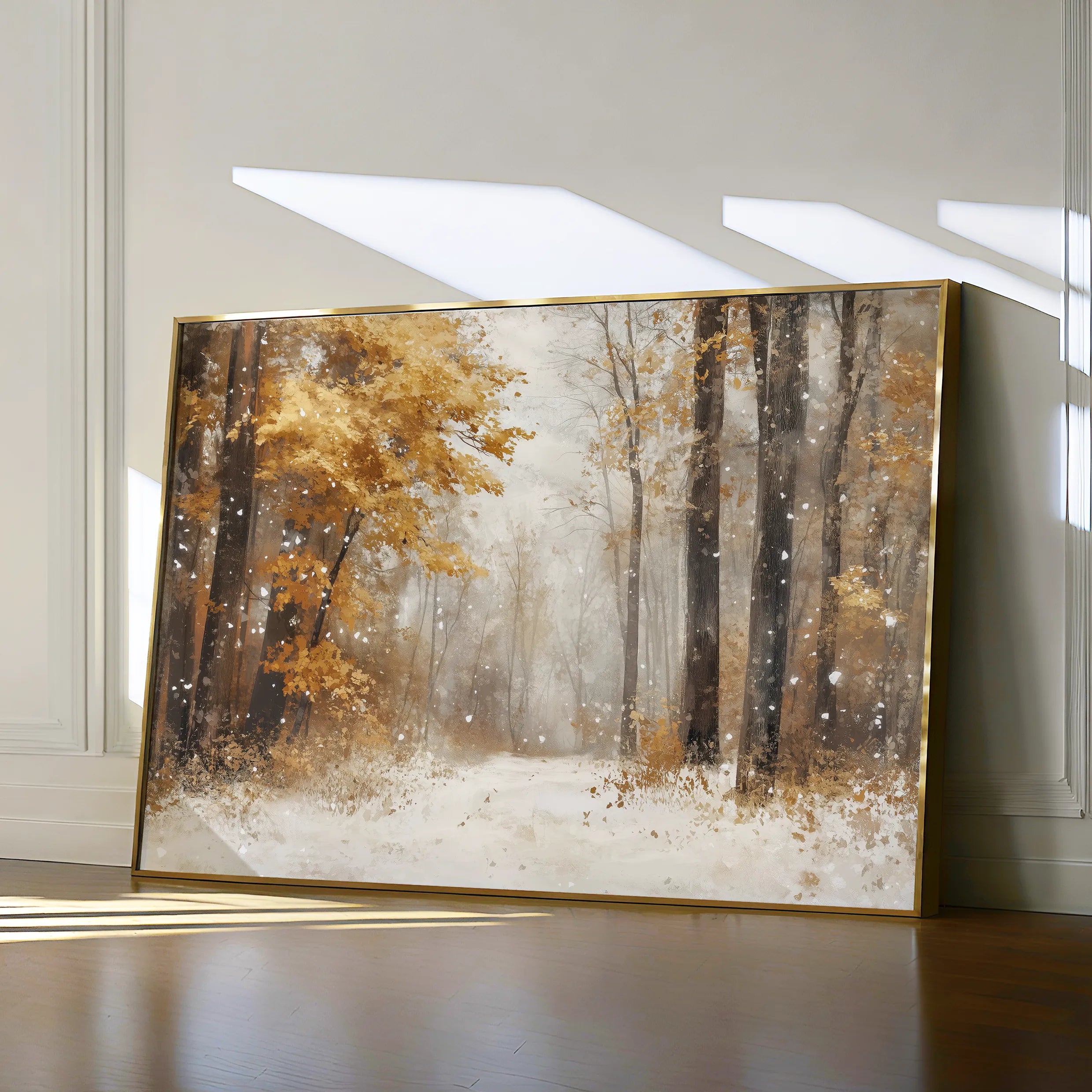 Landscape 177 Canvas Art 18" x 24" / 45 x 60 cm / Black