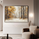 Landscape 177 Canvas Art 18" x 24" / 45 x 60 cm / Black