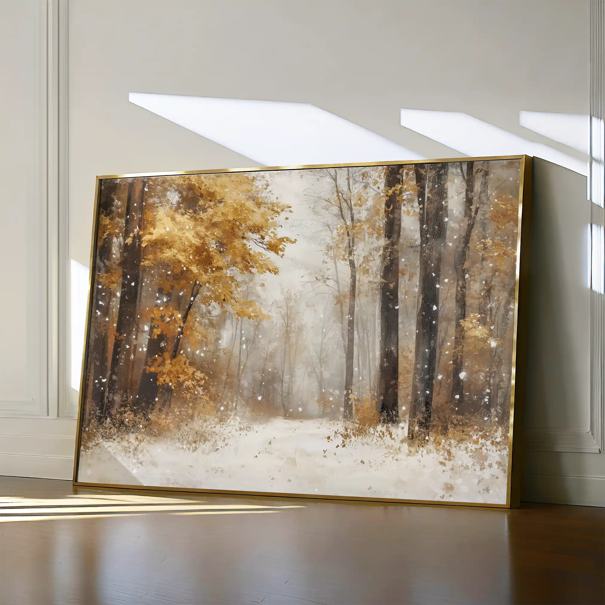 Landscape 177 Canvas Art 60 x 40 cm / Black