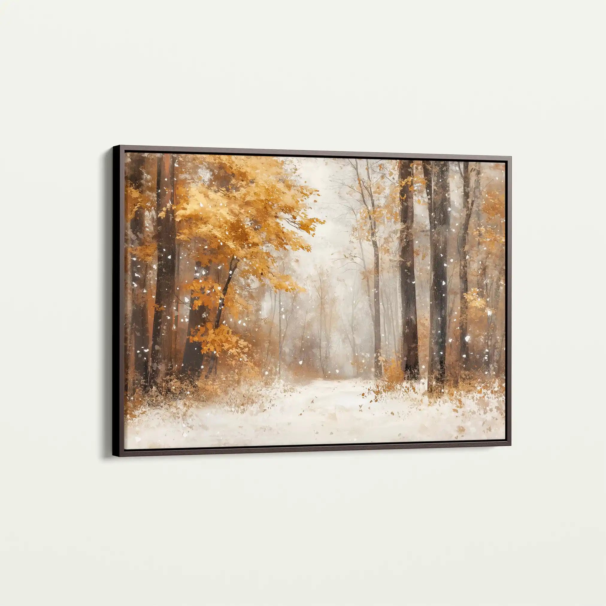 Landscape 177 Canvas Art 60 x 40 cm / Black