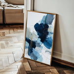 Abstract 1770 Canvas Art 18" x 24" / 45 x 60 cm / Black