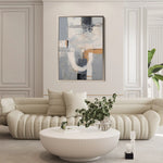 Abstract 1775 Canvas Art 18" x 24" / 45 x 60 cm / Black