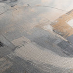 Abstract 1775 Canvas Art 18" x 24" / 45 x 60 cm / Black