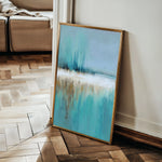 Abstract 1776 Canvas Art 18" x 24" / 45 x 60 cm / Black
