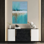 Abstract 1776 Canvas Art 60 x 40 cm / Black