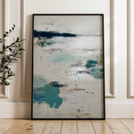 Abstract 1777 Canvas Art 18" x 24" / 45 x 60 cm / Black