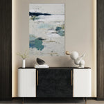 Abstract 1777 Canvas Art 18" x 24" / 45 x 60 cm / Black