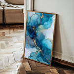 Abstract 1778 Canvas Art 60 x 40 cm / Black