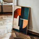 Abstract 1779 Canvas Art 18" x 24" / 45 x 60 cm / Black
