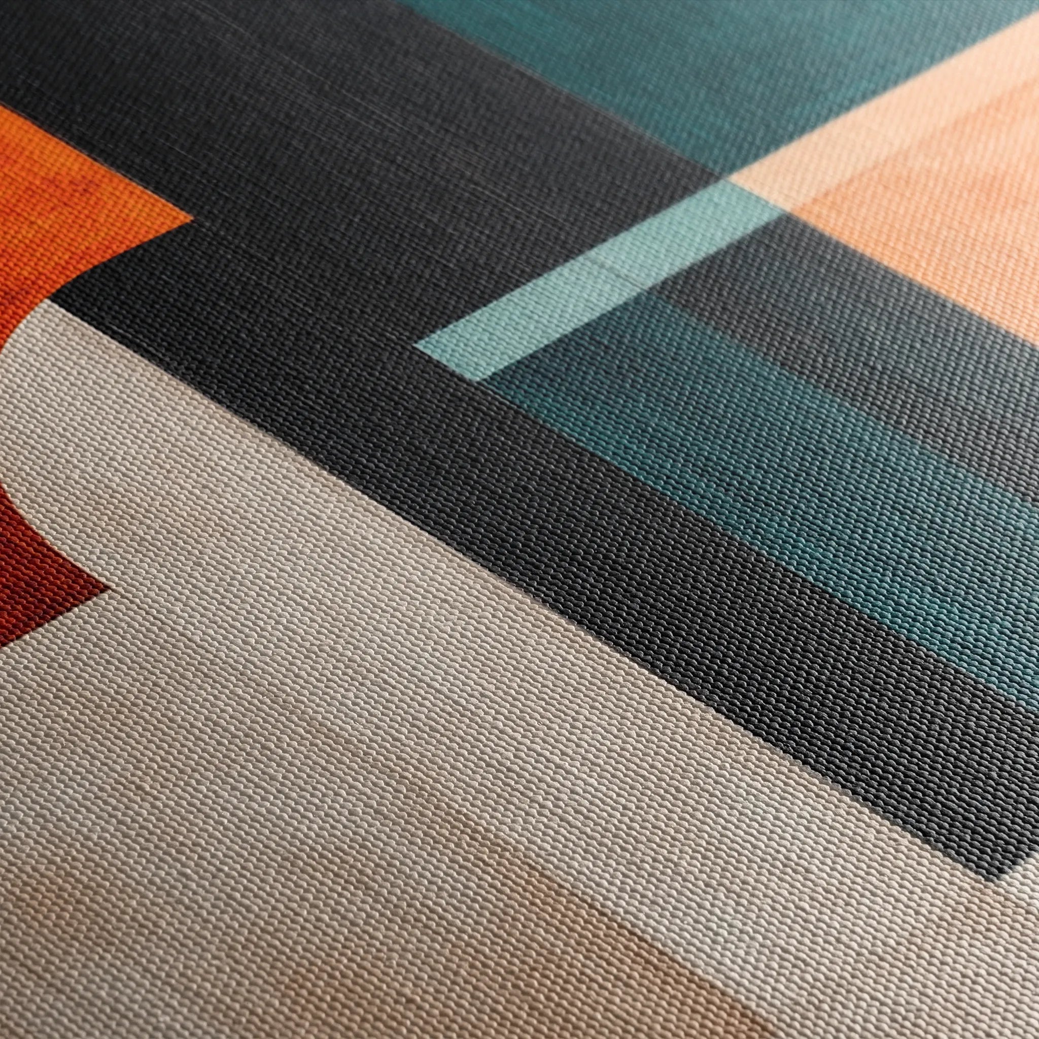 Abstract 1779 Canvas Art 18" x 24" / 45 x 60 cm / Black