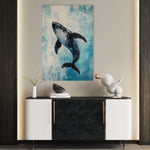 Animals 178 Canvas Art 18" x 24" / 45 x 60 cm / Black