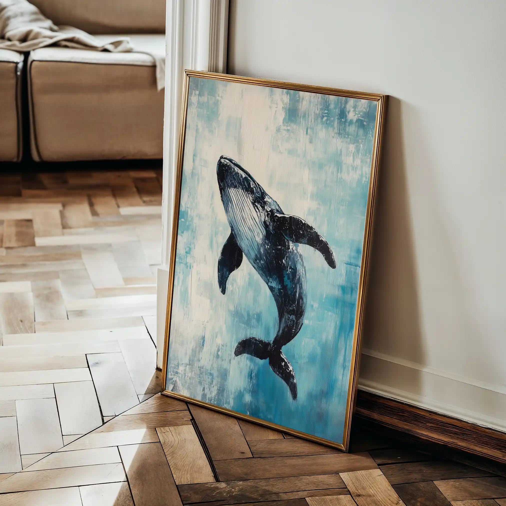 Animals 178 Canvas Art 60 x 40 cm / Black