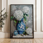 Floral 178 Canvas Art 18" x 24" / 45 x 60 cm / Black