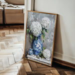Floral 178 Canvas Art 18" x 24" / 45 x 60 cm / Black