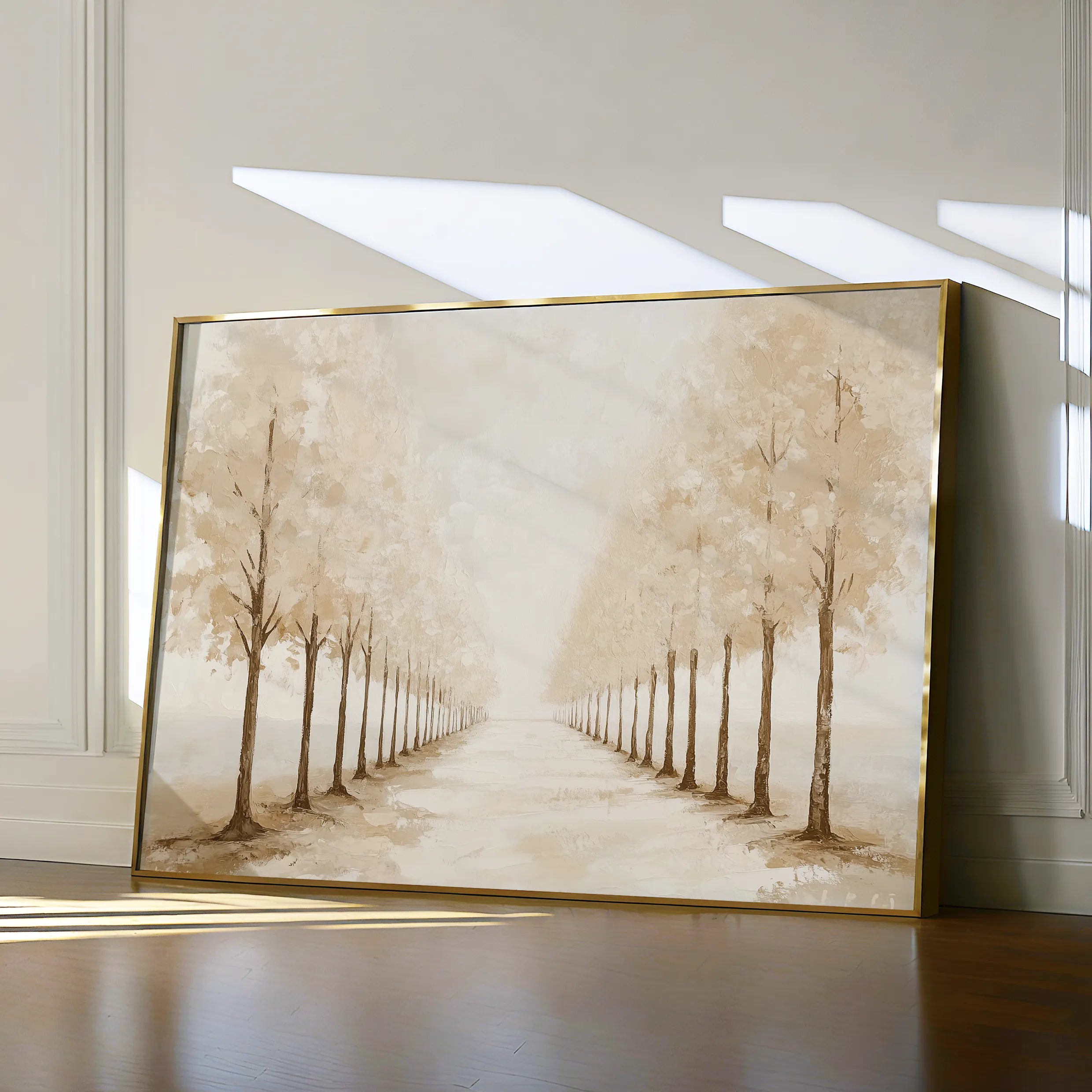 Landscape 178 Canvas Art 18" x 24" / 45 x 60 cm / Black