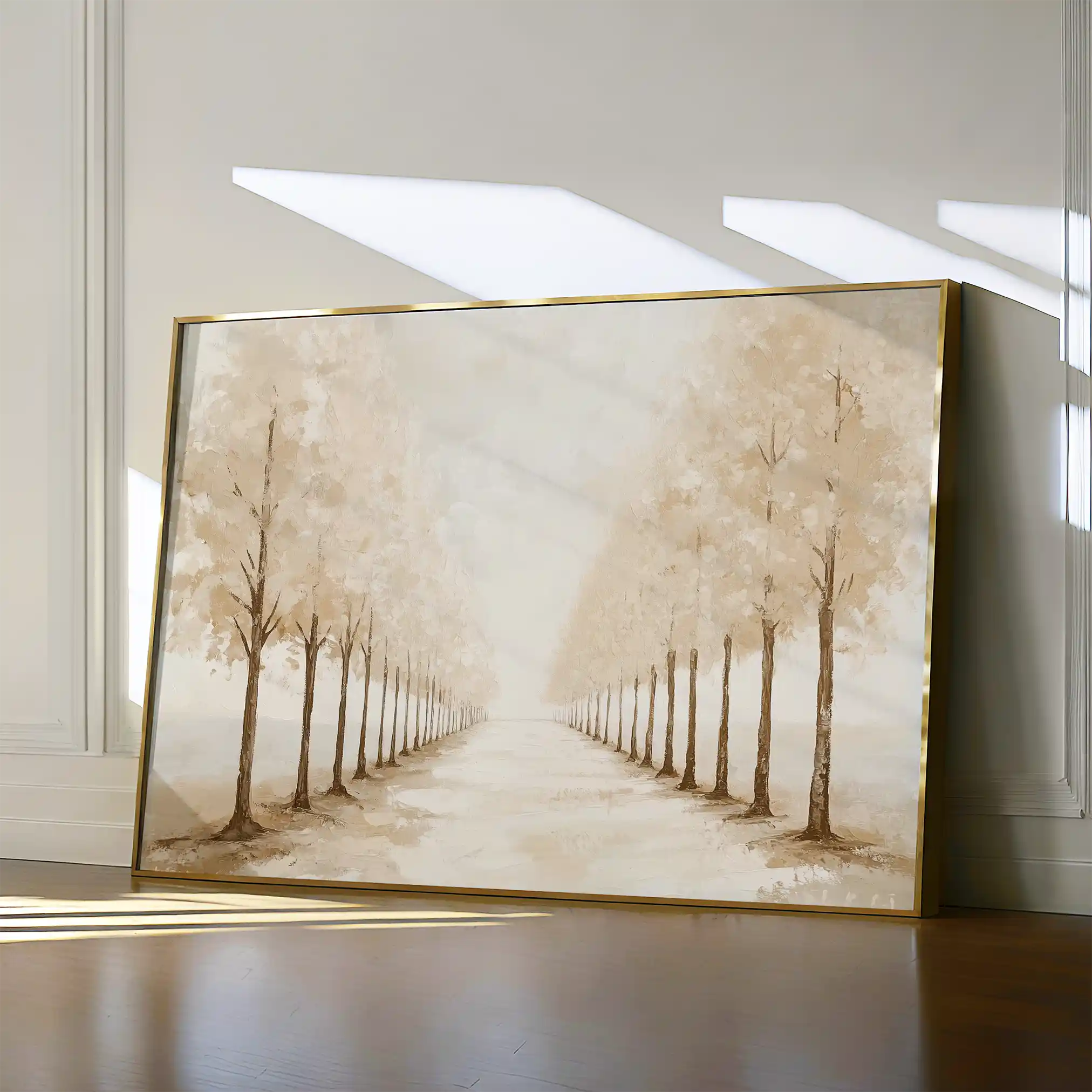Landscape 178 Canvas Art 60 x 40 cm / Black