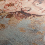 Portrait 178 Canvas Art 18" x 24" / 45 x 60 cm / Black