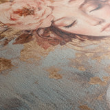 Portrait 178 Canvas Art 18" x 24" / 45 x 60 cm / Black