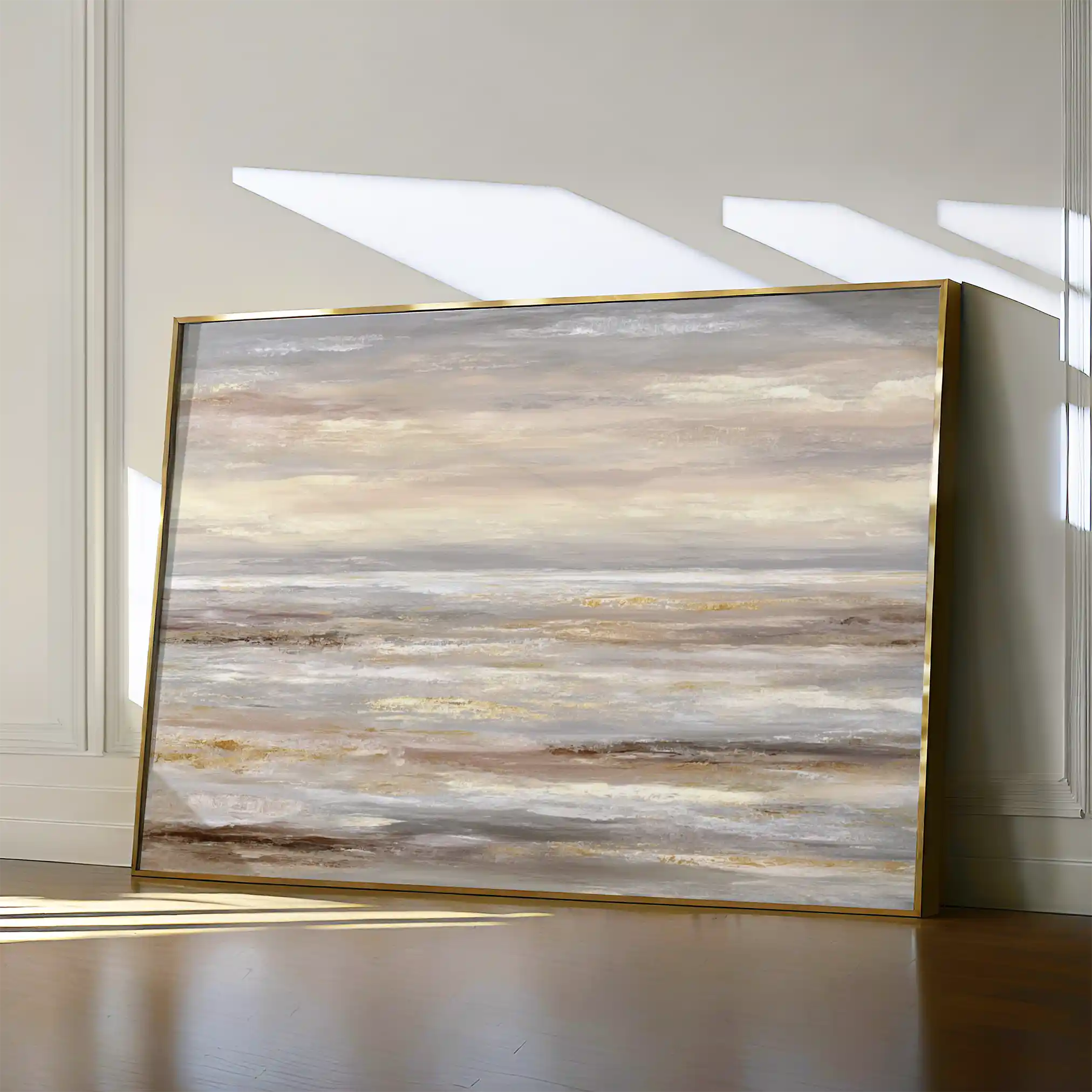 Abstract 1781 Canvas Art 18" x 24" / 45 x 60 cm / Black