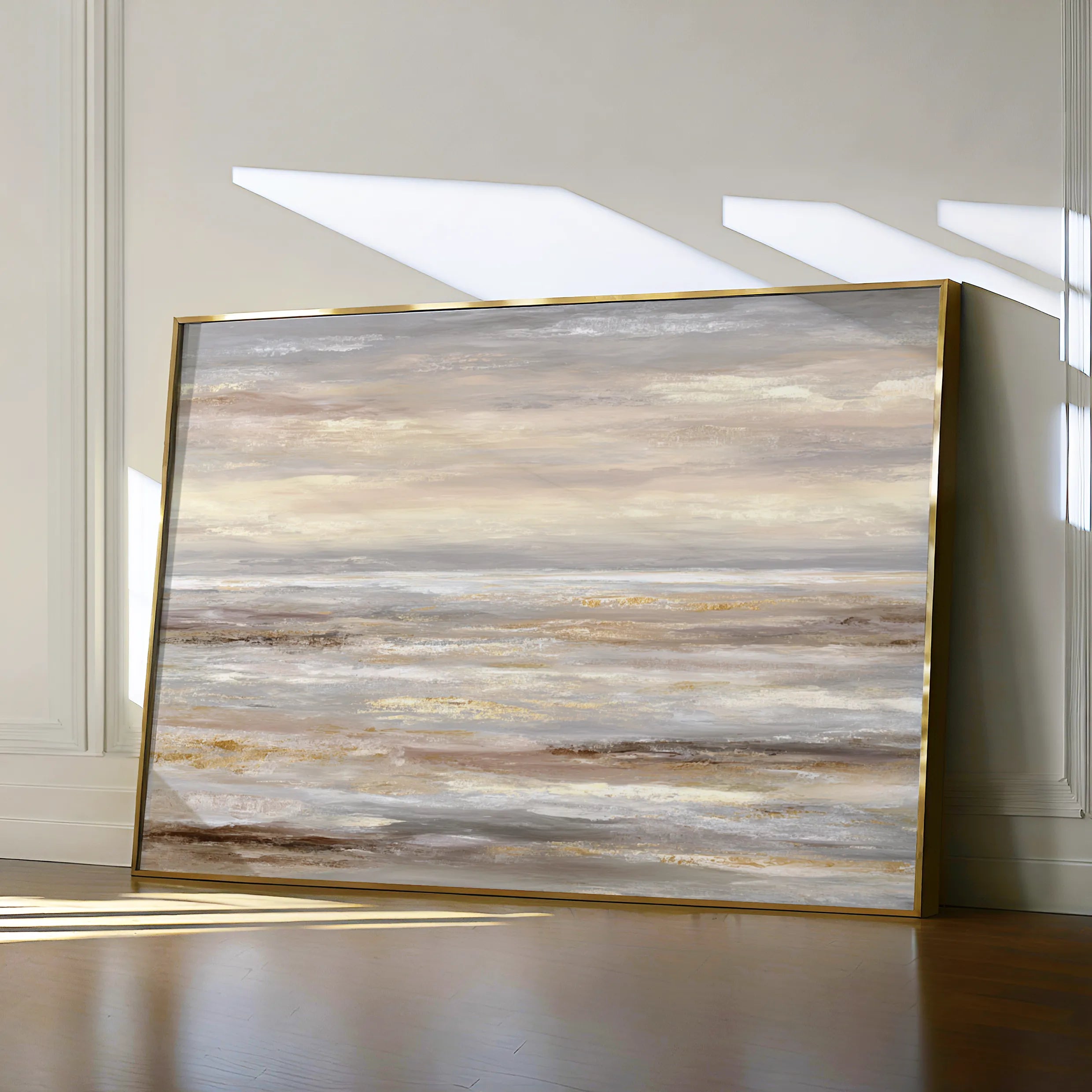 Abstract 1781 Canvas Art 18" x 24" / 45 x 60 cm / Black