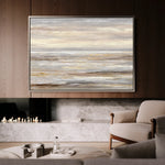 Abstract 1781 Canvas Art 18" x 24" / 45 x 60 cm / Black