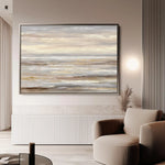 Abstract 1781 Canvas Art 60 x 40 cm / Black
