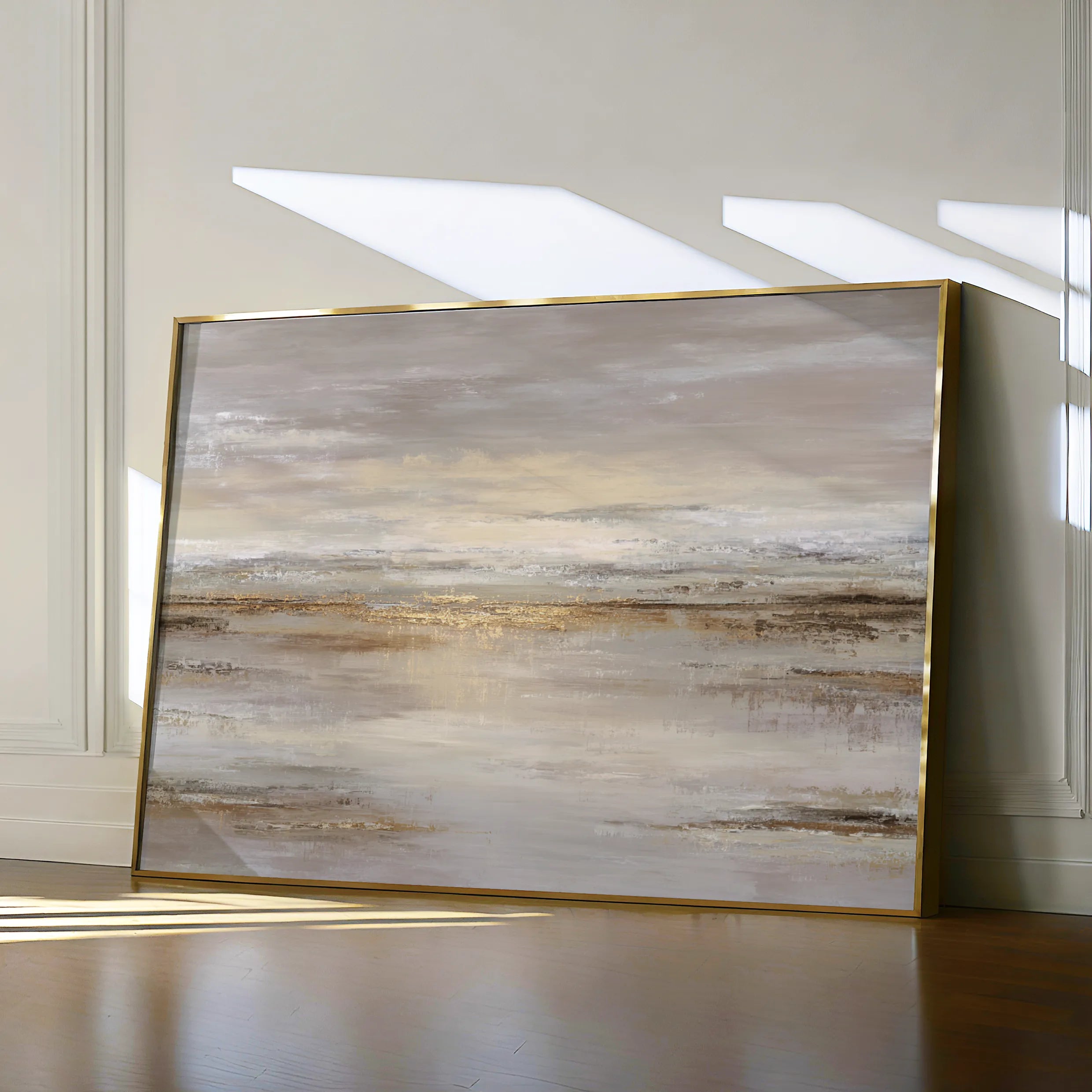 Abstract 1782 Canvas Art 18" x 24" / 45 x 60 cm / Black
