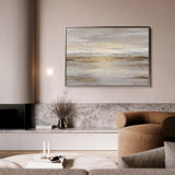 Abstract 1782 Canvas Art 18" x 24" / 45 x 60 cm / Black