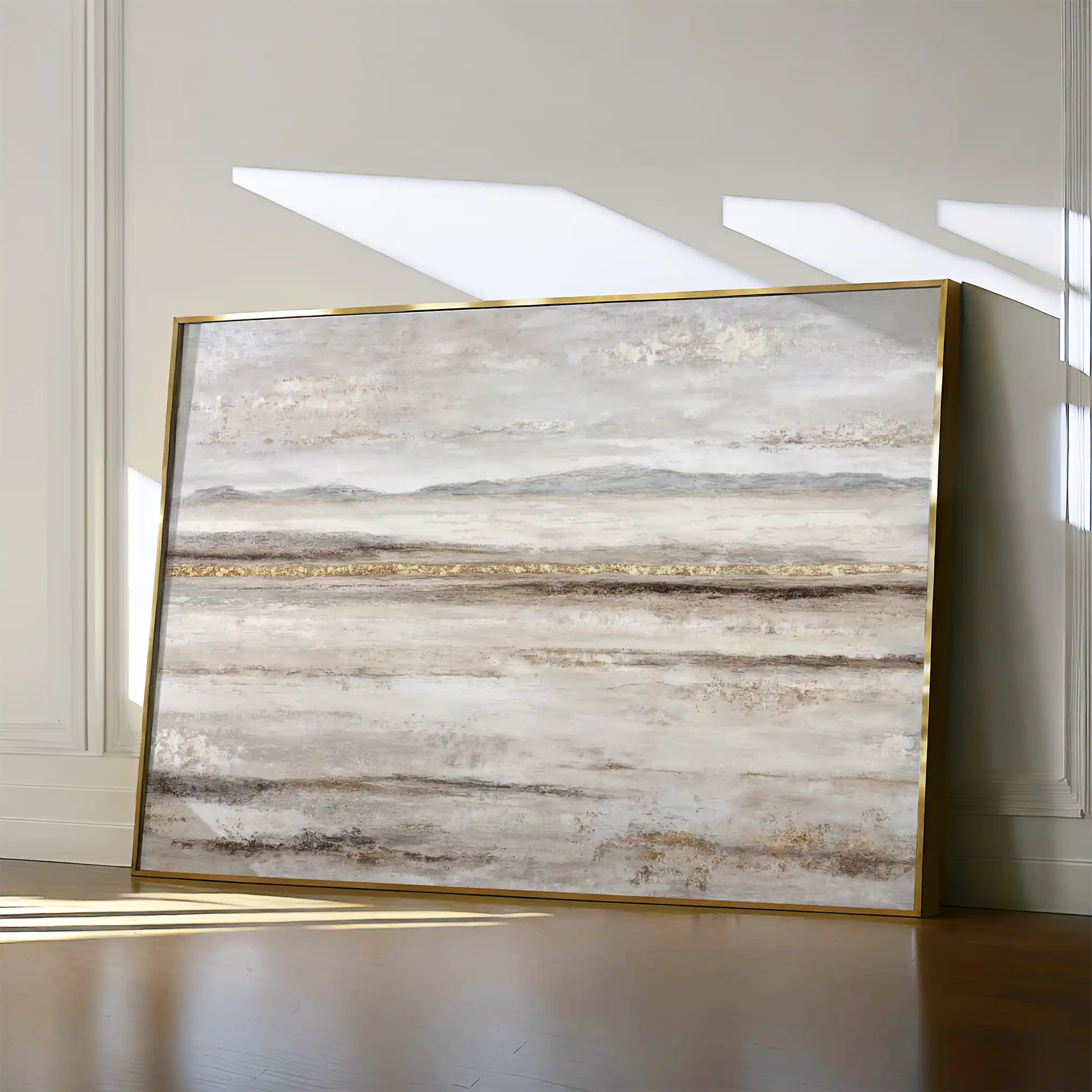 Abstract 1783 Canvas Art 18" x 24" / 45 x 60 cm / Black