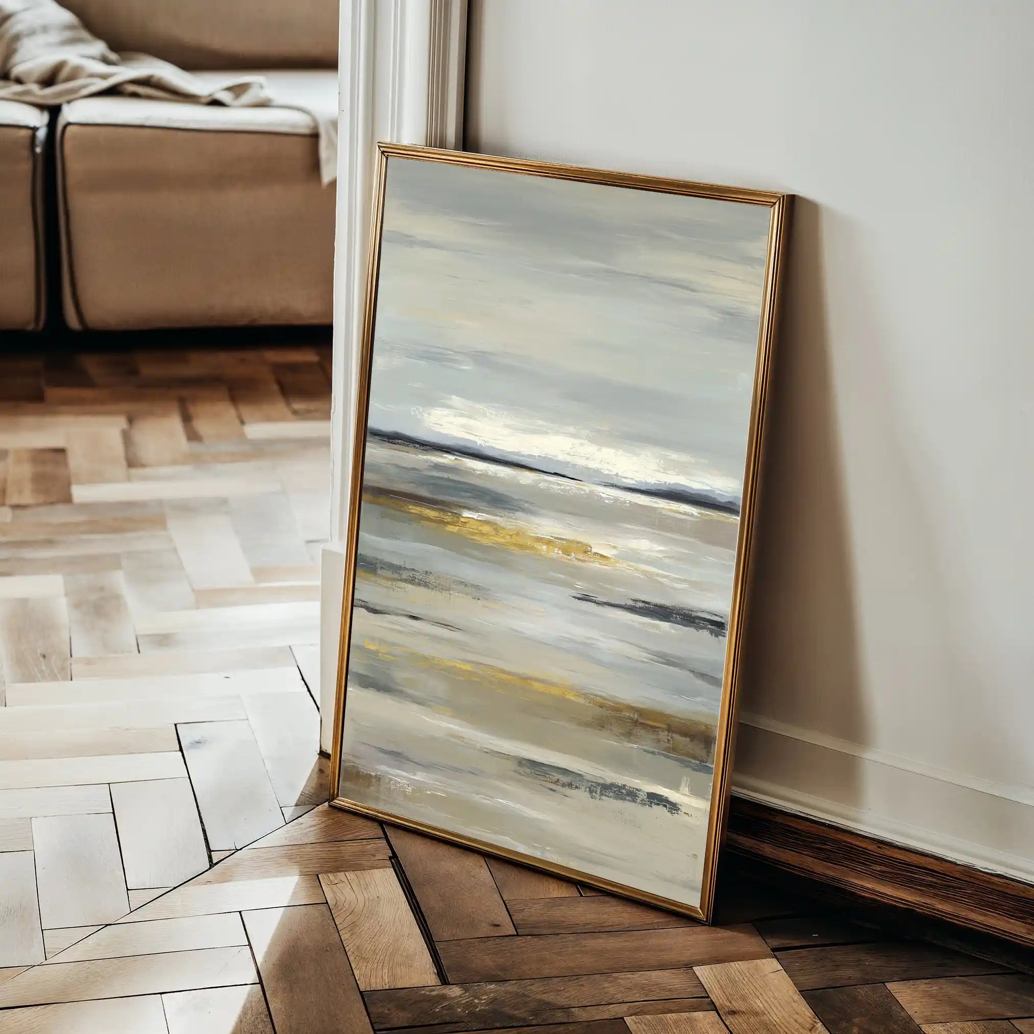 Abstract 1786 Canvas Art 18" x 24" / 45 x 60 cm / Black
