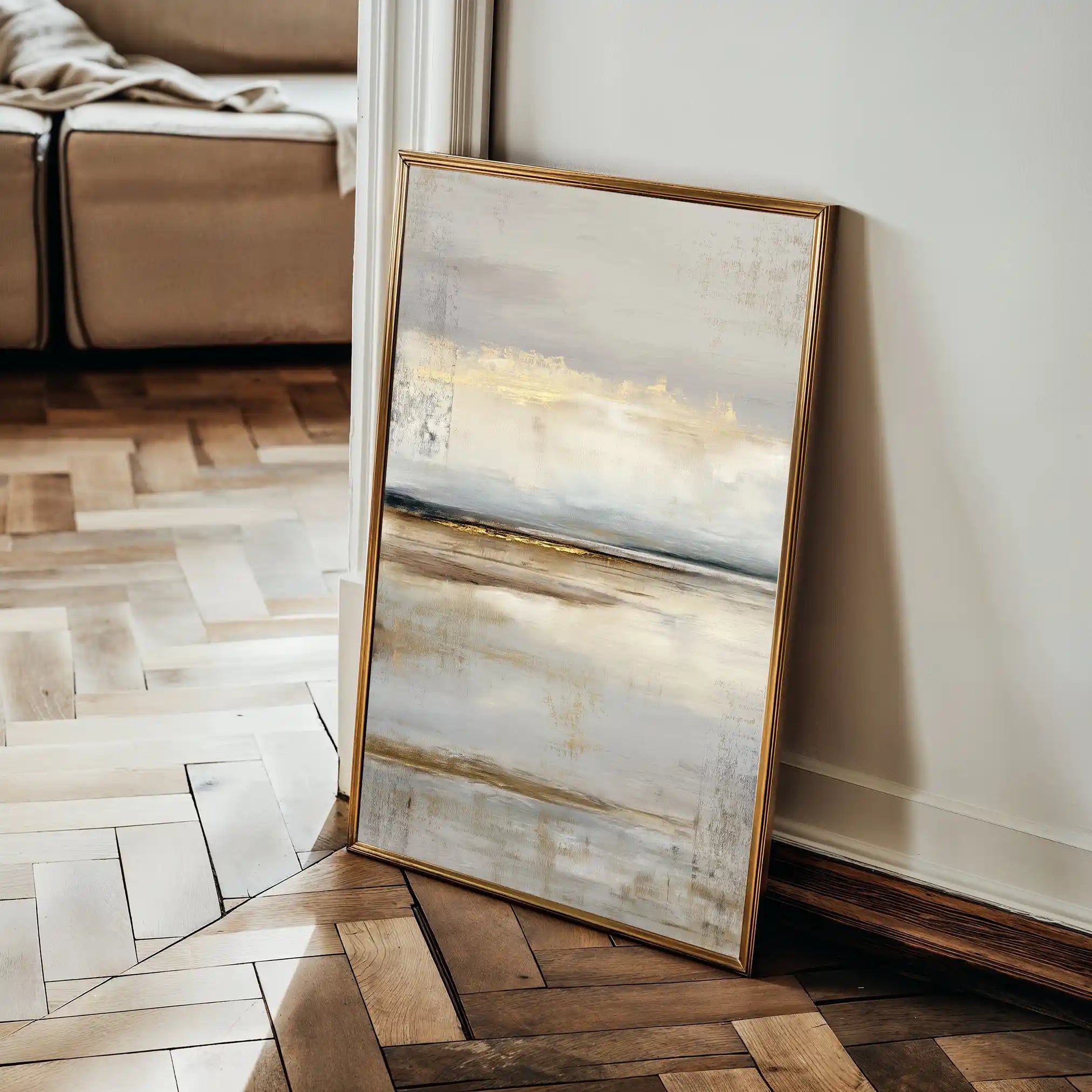 Abstract 1787 Canvas Art 18" x 24" / 45 x 60 cm / Black