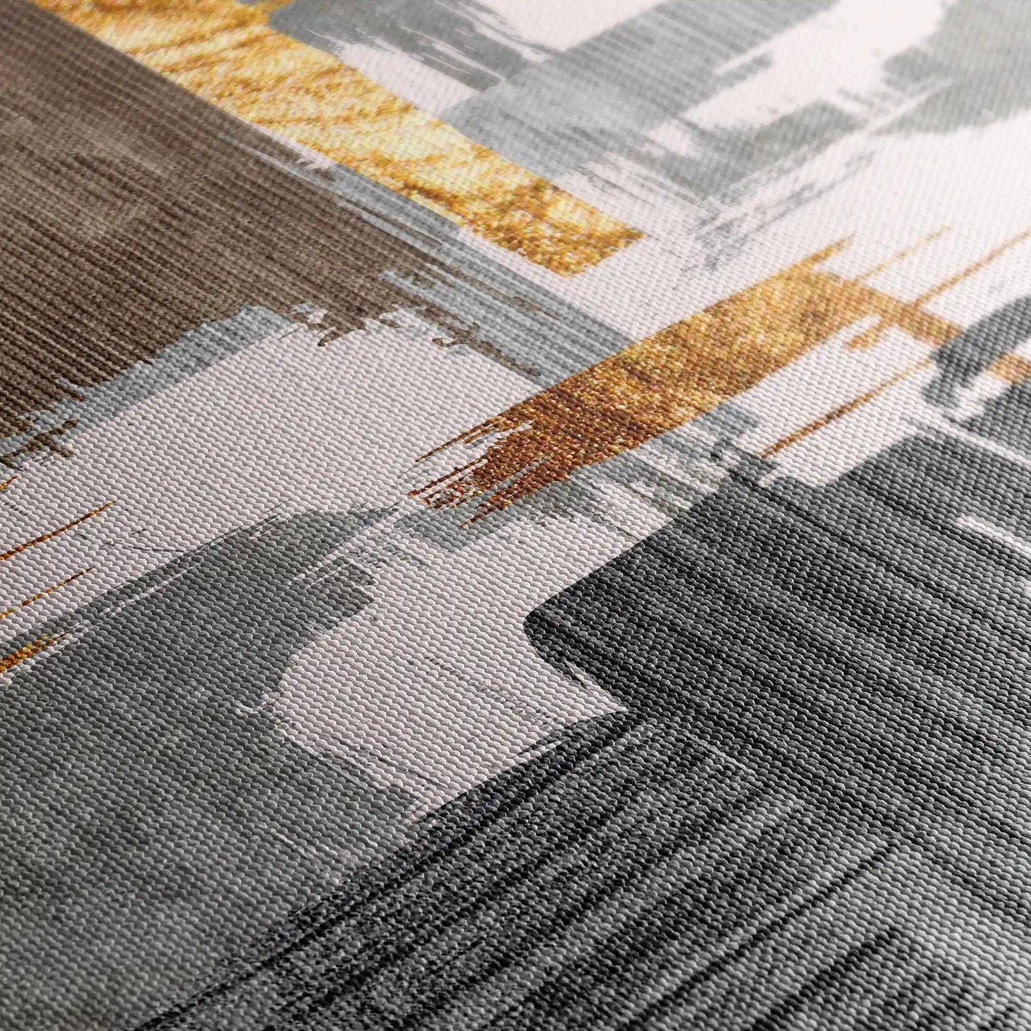 Abstract 179 Canvas Art 18" x 24" / 45 x 60 cm / Black