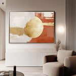 Boho 179 Canvas Art 18" x 24" / 45 x 60 cm / Black