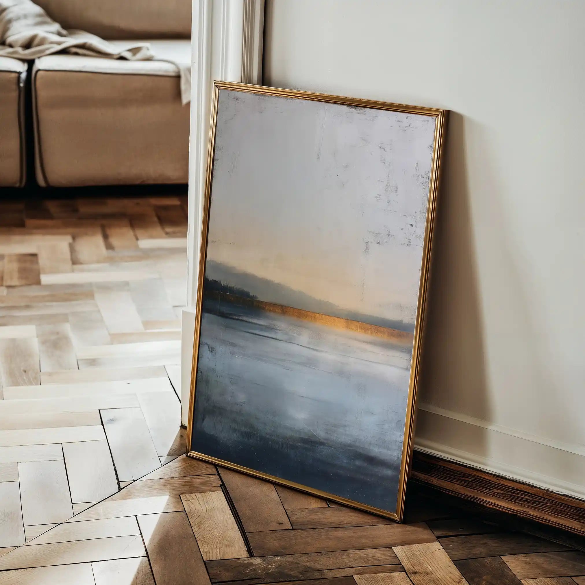 Abstract 1791 Canvas Art 18" x 24" / 45 x 60 cm / Black