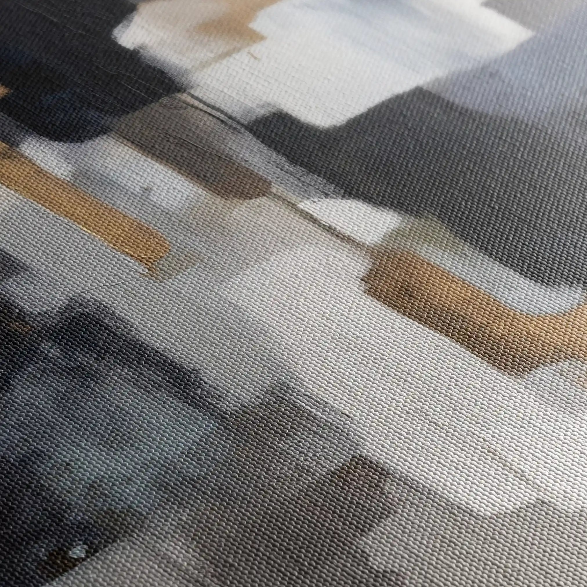Abstract 1793 Canvas Art 18" x 24" / 45 x 60 cm / Black