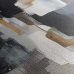 Abstract 1793 Canvas Art 60 x 40 cm / Black