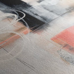 Abstract 1797 Canvas Art 60 x 40 cm / Black