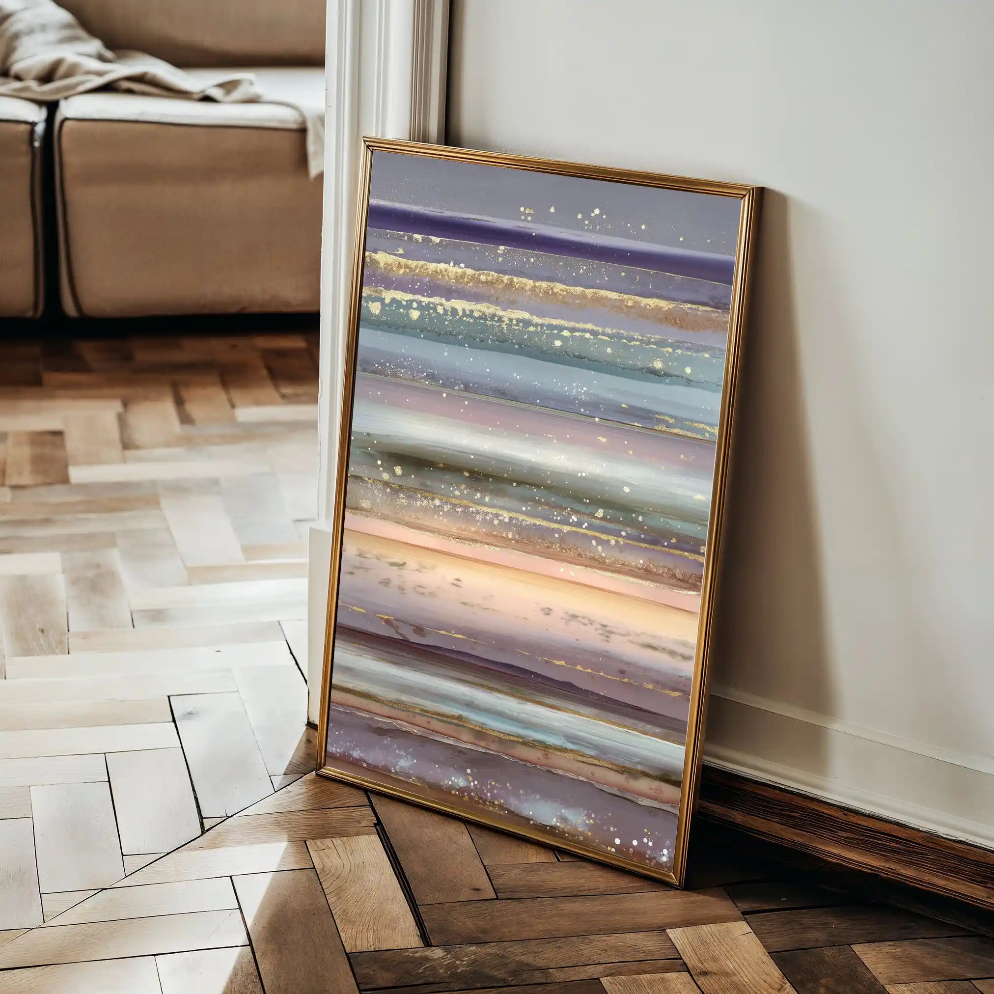 Abstract 1798 Canvas Art 18" x 24" / 45 x 60 cm / Black