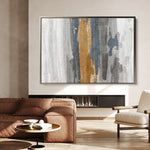 Abstract 180 Canvas Art 18" x 24" / 45 x 60 cm / Black