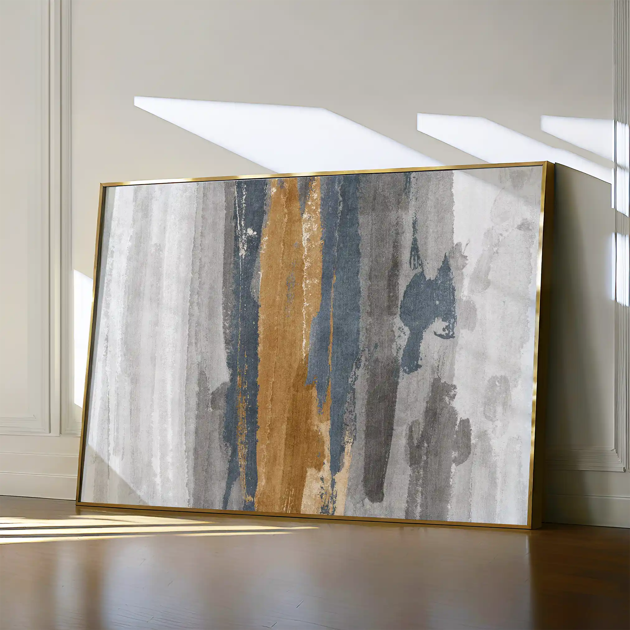 Abstract 180 Canvas Art 18" x 24" / 45 x 60 cm / Black